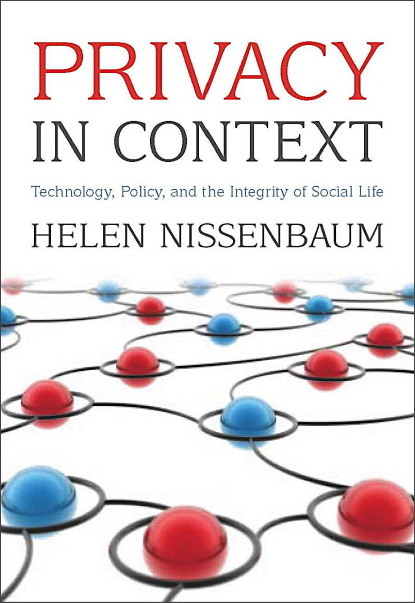 Privacy in Context by Helen Nissenbaum